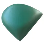 image of JMC Furniture VINYL SEAT GREEN Green Vinyl Replacement Seat for Restaurant Chairs and Barstools