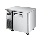 image of Turbo Air JUR-36S-N6 36" 1-Door Undercounter Refrigerator, Stainless, Front Breathing, 5.66 cu. ft.