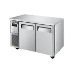 image of Turbo Air JUR-48S-N6 47" 2-Door Undercounter Refrigerator, Stainless Steel, 8.27 cu ft., Air Intake