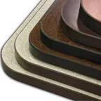 image of JustChair TTLMPV2-3636-GR3 36x36 Supra-edged Table Top, 1-1/8 particle board, Wilsonart grade 3 laminate