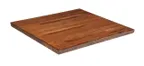 image of JustChair TTSWRE12-3096 Rectangular 30x96 Beech Wood Table Top, 1.25 Thick, Rustic Finish