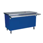image of Delfield KC-74 74" Shelleyglas® Solid Top Serving Counter, Enclosed Base w/Storage
