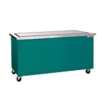 image of Delfield KCFT-96-NUP 96" Mobile Shelleyglas® Frost Top Serving Counter w/ Enclosed Base
