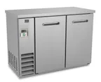 image of Kelvinator KCHBB48SS 49" Back Bar Cooler with Solid Door, 12.5 cu. ft.