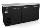 image of Kelvinator KCHBB72S 73" Back Bar Cooler with Solid Door, 20.8 cu. ft.