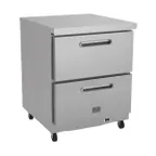 image of Kelvinator KCHUC27R.2D 27" One Section Undercounter Refrigerator w/ 2 Drawers, 6 cu. ft.