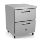 image of Kelvinator KCHUC27.2DR-32 27" One Section Undercounter Refrigerator w/ 2 Drawers, 6.5 cu. ft.