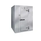 image of Kolpak KF7-0810-CR 8' X 10' Indoor/Outdoor Walk-In Cooler with Floor, Remote