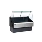 image of Hydra-Kool KFM-CG-40-R 40" Single Duty Curved Refrigerated Meat Display Case, Remote
