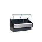 image of Hydra-Kool KFM-CG-50-R 52" Single Duty Curved Refrigerated Meat Display Case, Remote