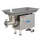 image of Pro-Cut KG-22W-XP-SS Bench Meat Grinder – 2 HP, #22 Hub, 220V, 1788/924 lb/hr, Stainless Steel, 3/16” Plate, Safety Guard