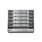 image of Hydra-Kool KGV-MO-4-R 99" Vertical Open Air Merchandiser in Gray, Remote, 5 Shelves, 71.31 cu. ft.