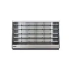 image of Hydra-Kool KGV-MO-6-R 147" Vertical Open Air Merchandiser in Gray, Remote, 5 Shelves, 106.82 cu. ft.