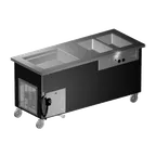 image of Delfield KH2CR-74-BP 74" Hot/Cold  Serving Counter, (2) Hot & (1) Cold Well
