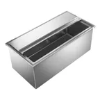image of Klinger's Trading DIB1836-8C 18" Drop-In Ice Bin w/ 115 lb. capacity