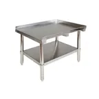image of Klinger's Trading ES3036.5 Equipment Stand, 36-1/2"W x 30"D x 24"H- 18 Gauge Top