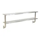 image of Klinger's Trading ES-CABINET-WS-71 73" Table-Mounted Overshelf