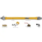 image of Klinger's Trading GH75KIT48 Easyflex® 48" Commercial Gas Connector Kit, PVC-Coated & Non-Flammable