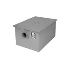 image of Klinger's Trading GT-70 Grease Interceptor, 3.5" Inlet/Outlet - 70 lbs Grease Capacity / 35 GPM