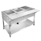 image of Klinger's Trading WB2H 31" Gas Hot Food Serving Counter, (2) Open Wells