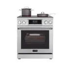image of Koolmore KM-EPR-30TDP-SS Professional Electric Range, 30"W X 30"D X 36"H