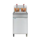 image of Koolmore KM-FDF75-NG 30" Full Pot Floor Model Natural Gas Fryer w/ 75 lbs, 150.000 BTU