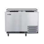 image of Koolmore KM-GF50-SS Glass Froster, 50"W x 26-7/10"D x 34-1/5"H, 14 cu ft, Black, 7 Shelves, 0‑7°F