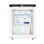 image of Koolmore KM-PHR-45C Medical Fridge, 4.5 cu ft, 24\"W x 23\"D x 32\"H, Glass Door, 12V Battery UL Listed