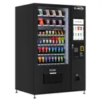 image of Koolmore KM-VMRT-50-BCR Refrigerated Snack and Drink Vending Machine w/ 60 Slots, CC Reader and Coin/Bill Acceptor