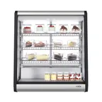 image of Koolmore CDC-69-SS 31" Countertop Refrigerated Display Case, Stainless Temp, LED, Auto Defrost, R290
