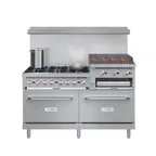 image of Koolmore KM-CRGB60-NG 60" Gas Restaurant Range