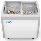 image of Koolmore MCF-9C 39" Ice Cream Display Glass Chest Freezer, 9 cu. ft.