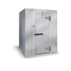 image of Kolpak KF7-0816-C8-F8 Indoor/Outdoor 8' X 16' Walk-In Combination with Floor, Remote