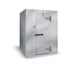 image of Kolpak KFX8-1408-CR 8' X 14' Indoor/Outdoor Walk-In Cooler without Floor, Remote