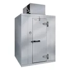 image of Kolpak P7-1006-CT 6' X 10' Indoor Walk-In Cooler with Floor, Self-Contained