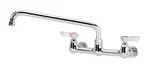 image of Krowne 12-812L Low Lead Compliant Silver Series Faucet, splash-mounted, 8" centers