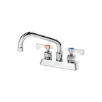 image of Krowne 15-306L Royal Series Low Lead Deck Mount Faucet w/ 4" Centers, 6" Swing Spout