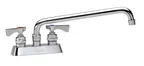 image of Krowne 15-316L Royal Series Low Lead Deck Mount Faucet w/ 4" Centers, 16" Swing Spout