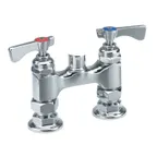image of Krowne 15-4XXL Royal Series Low Lead Deck Mount Faucet Base w/ 4" Centers, Without Spout