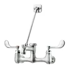 image of Krowne 16-127-W Krowne Royal Series Service Faucet, Splash-Mounted, 8" Centers