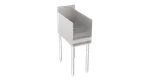 image of Krowne 18-12RD Silver Series 4-Step Raised Liquor Display, 12" W X 22.5" D