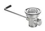 image of Krowne 22-204 Krowne Twist Waste with 1-1/4" Overflow Outlet with Cap