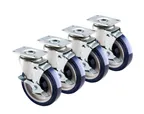 image of Krowne 30-113S Krowne Economy Series 2-3/8" X 3-5/8" Plate Caster