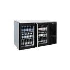 image of Krowne BS60 60" 2 Section Back Bar Cooler with Solid Door