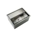 image of Krowne D2712-7 Krowne Drop-In Ice Bin with Cold Plate, 73 lbs Ice Capacity