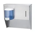 image of Krowne H-111 Towel & Soap Dispenser, 16"W, For Wall Mount Hand Sinks, Nsf