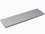 image of Krowne KDT-6X21S Drip Tray, 21"W X 6"D, Brushed Stainless Steel