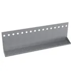 image of Krowne KHT-48S Hanging Tray, 48" OA Length, Stainless Steel 16 Faucet Wall/Under-Counter Towers