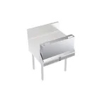 image of Krowne KR-SC26 Royal Series Speed Rail Locking Cover, Single, 26" Width, 25"-30" Stainless Steel