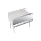 image of Krowne KR-SC40 Series Speed Rail Locking Cover, Single, 40" Width, 37"-42" Side, Stainless Steel